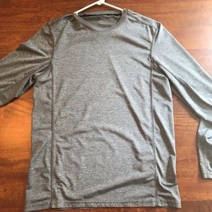 Everlast Gray Athletic Fit Long Sleeve Size:S